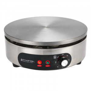Elektrisk Crêpière Pro Ø 400 mm 3000 W — Gjutjärnsplatta