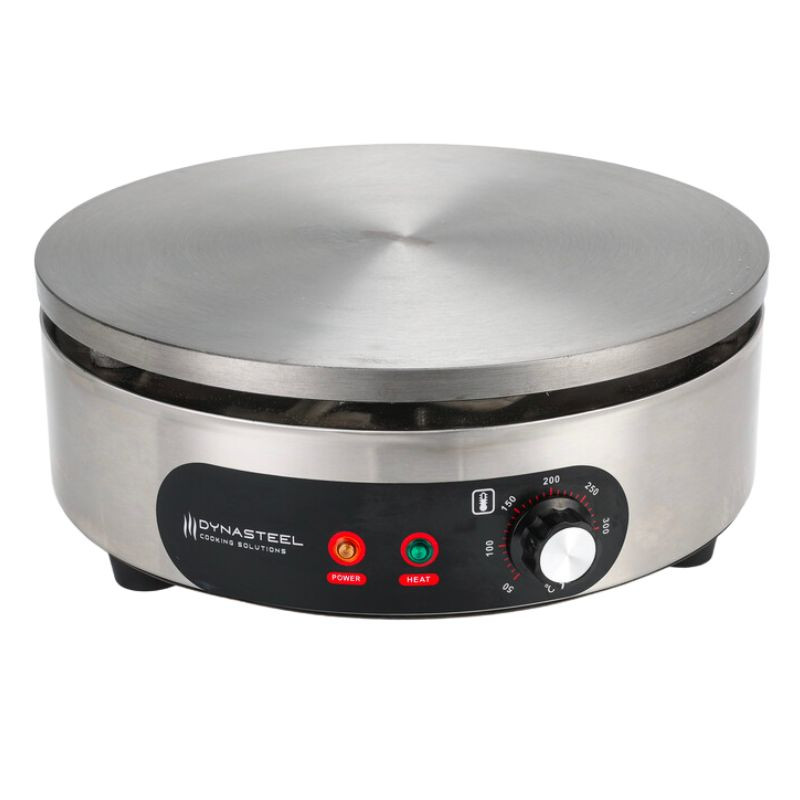 Elektrisk Crêpière Pro Ø 400 mm 3000 W — Gjutjärnsplatta