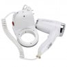 Väggmonterad Hårtork 1100 W Vit ABS | Hotell & CHR
