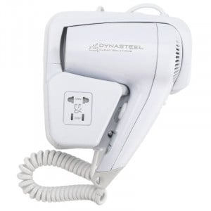 Väggmonterad Hårtork 1100 W Vit — Hotell & Spa