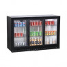 Compact Refrigerated Back Bar with 3 glass doors