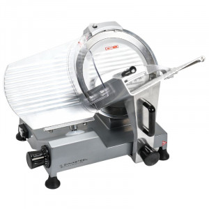 Professionell skärmaskin för skinka 300 mm 250 W med gravitation