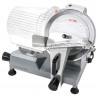 Professionell skärmaskin för skinka 300 mm 250 W med gravitation
