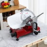 Gravitationsskärmaskin för skinka 250 mm 150 W Aluminium