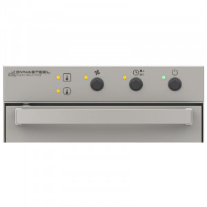 Professional Glass Washer with Rinse Aid Dispenser and Detergent and Drain Pump - 35 x 35 cm