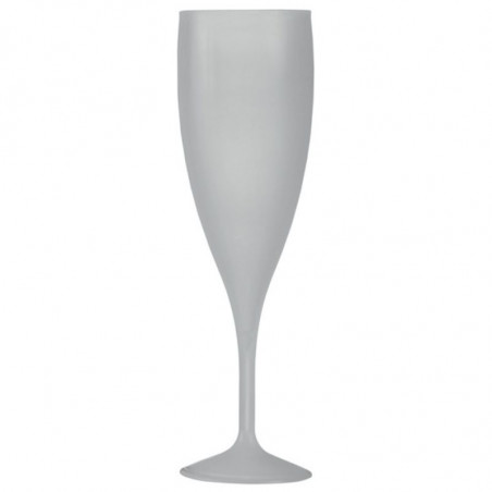 Champagneglas Återanvändbar i Frostad PP 130 ml - 100-pack