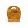 Olive Wood Bread Box - 245 x 198 mm - Hendi