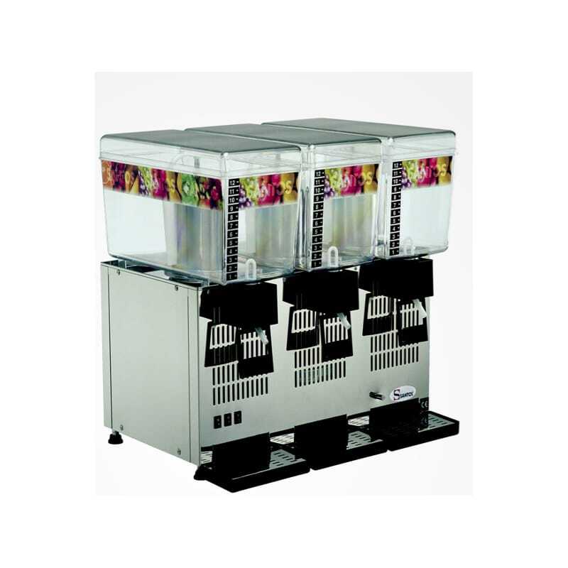 Kylskåpsdryckesdispenser - 3x12 Liter - Renoverad