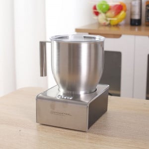 Maitovaahdotin 0,4 L 650 W Ruostumaton teräs – Dynasteel