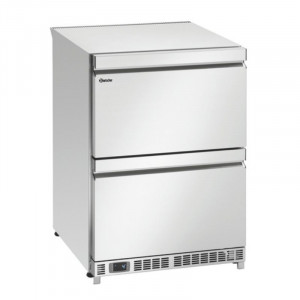 Jääkaappipöytä 2 ovea 2 laatikkoa - L 600 x S 600 mm - Bartscher