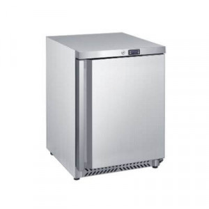 Kylskåp med negativ temperatur i rostfritt stål, 200 liter
