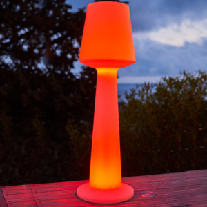 Langaton monivärinen lattiavalaisin - Austral 110 cm - Lumisky
