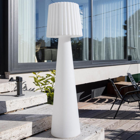 Langaton monivärinen lattiavalaisin - Lady 110 cm - Lumisky