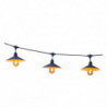Outdoor String Light with Steel Lampshade - Vinty Light - Lumisky