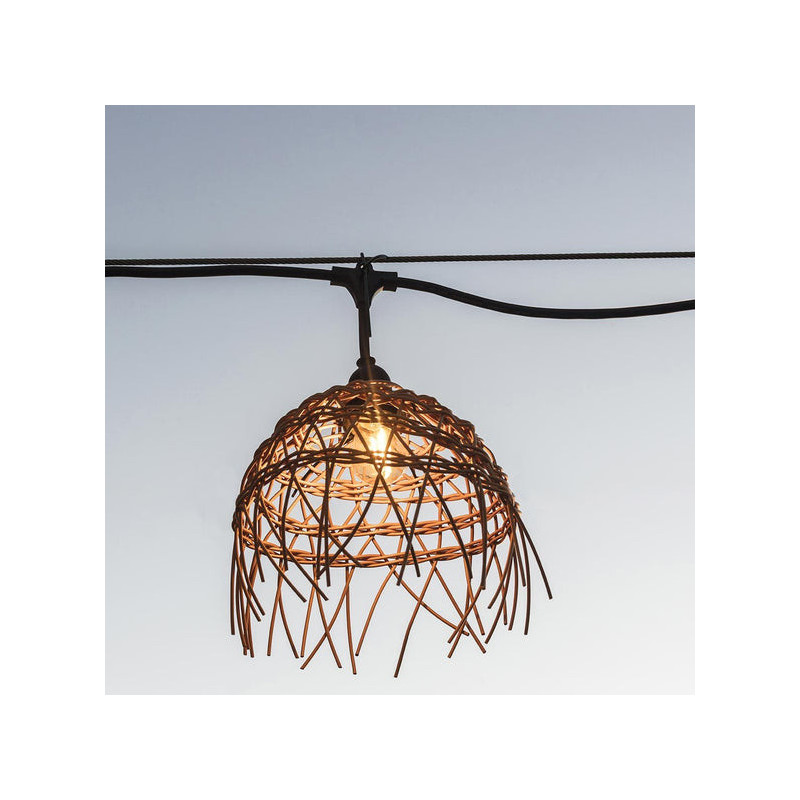Guirlande Ljus Utomhus med Exotisk Skärm i Halm - Hawai Light - Lumisky Guirlande Ljus Utomhus med Exotisk Skärm i Halm - Hawai Light - Lumisky