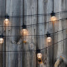 Guirlande Lumineuse Guinguette Solenergi och LED-uttag - Party Clear Hybrid - Lumisky