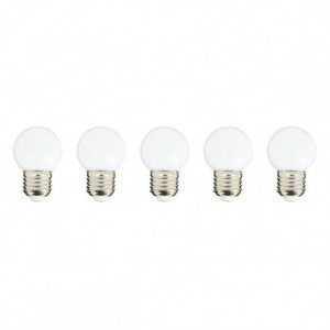 Lampa Vit - Party Bulb White - Set med 5 - Lumisky