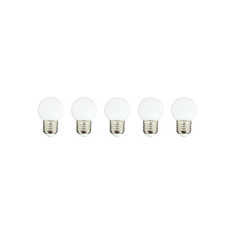 Lampa Vit - Party Bulb White - Set med 5 - Lumisky