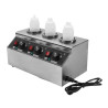 Triple Dynasteel Chocolate Warmer: Professional electric bain-marie for chocolate sauce