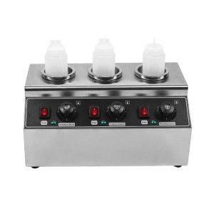 Chauffe Chocolat Triple Dynasteel: Bain-marie électrique professionnel pour sauce chocolat