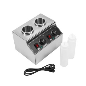 Double Dynasteel Chocolate Warmer - Ideal for Professionals in the Catering Industry