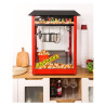 Ammattimainen Popcorn-kone 1400 W — Ruostumaton teräskulho