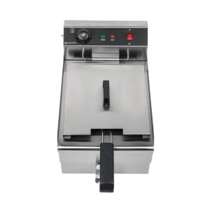 Professional Deep Fryer 13L with Stainless Steel Drain - Dynasteel