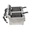 Professional Deep Fryer 2 x 13 L with Drain - Dynasteel: Performance and durability for your kitchen