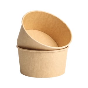 Kraft-salaattikulho 1000 ml Ø 150 mm - 300 kpl erä