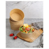 Kraft-salaattikulho 1000 ml Ø 150 mm - 300 kpl erä