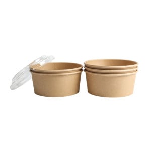 Kraft-salaattikulho 750 ml Ø150 mm — 300 kpl erä