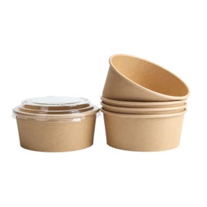 Kraft-salaattikulho 750 ml Ø150 mm — 300 kpl erä