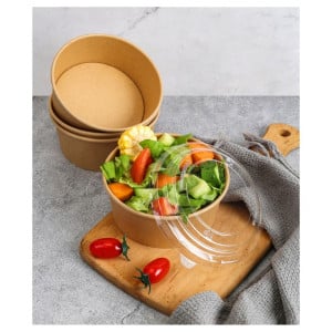 Kraft-salaattikulho 750 ml Ø150 mm — 300 kpl erä