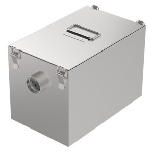 Rasvanerottelusäiliö ruostumattomasta teräksestä - 89 L - CombiSteel