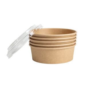Kraft-salaattikulho 500 ml Ø 150 mm — 300 kpl erä