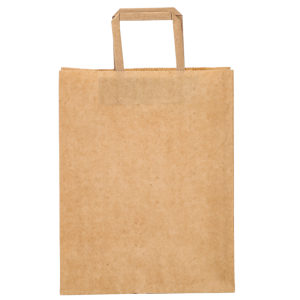 Kraft Tote Bag 26 x 14 x 33 cm - Pack of 250 - Dynasteel