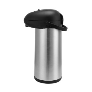 Cafetière Thermos med Pump 5 L Rostfritt Stål — Airpot Buffet