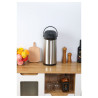 Cafetière Thermos med Pump 5 L Rostfritt Stål — Airpot Buffet