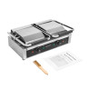 Grill Panini Double - Uratut Levyt - Dynasteel