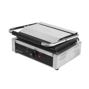 Grill Panini Pro 2200 W Räfflad 340x220 mm Rostfritt Stål