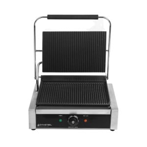 Grill Panini Pro 2200 W Räfflad 340x220 mm Rostfritt Stål