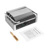 Grill Panini Pro 2200 W Räfflad 340x220 mm Rostfritt Stål