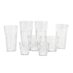 Traditionellt glas 49 cl - 6-pack - Dynasteel