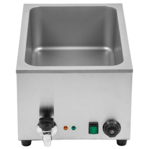 Bain-Marie Pro GN 1/1 20 L 1200 W Rostfritt stål med Avlopp