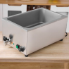 Bain-Marie Pro GN 1/1 20 L 1200 W Rostfritt stål med Avlopp