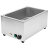 Bain-Marie Professionell GN 1/1 20 L 1200 W Rostfritt Stål