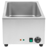 Bain-Marie Professionell GN 1/1 20 L 1200 W Rostfritt Stål