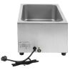 Bain-Marie Professionell GN 1/1 20 L 1200 W Rostfritt Stål
