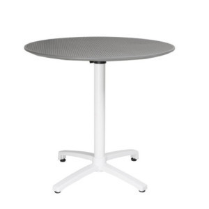 Pyöreä taitettava pöytä PP-materiaalista - 800 mm - tummanharmaa - Bolero