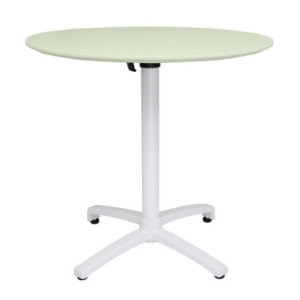 Pyöreä taitettava pöytä PP-materiaalista - 800 mm - Mintunvihreä - Bolero